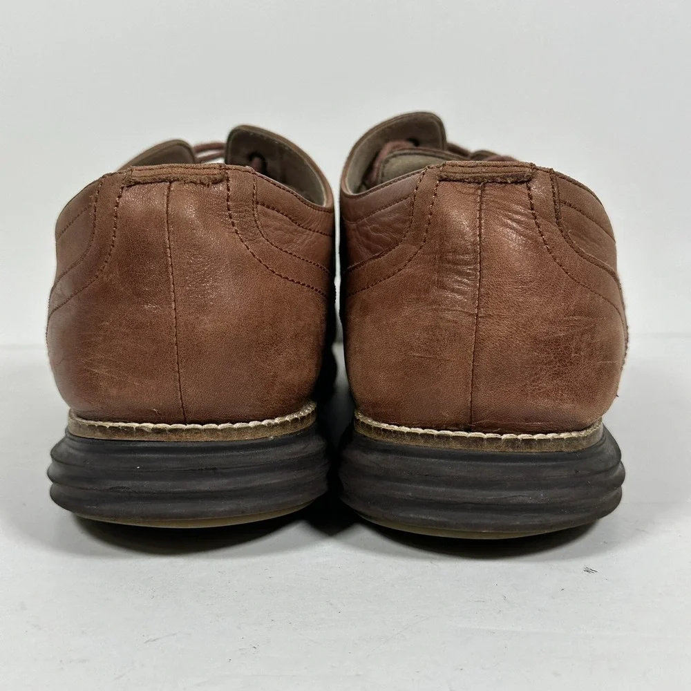 Cole Haan C26472 Original‎ Grand OS Wingtip Oxford Shoes Brown Mens Size 13 M